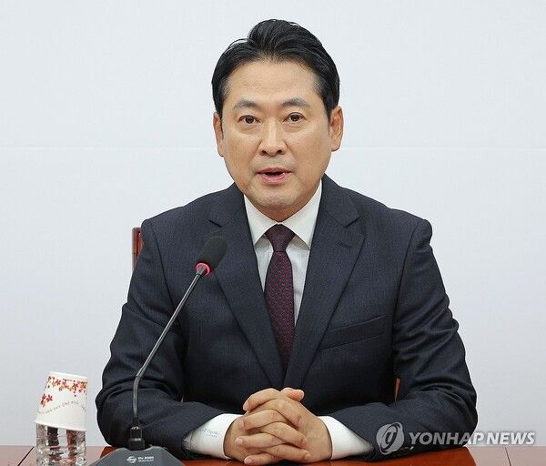 기자간담회 연 장동혁 대표 [출처=연합뉴스]