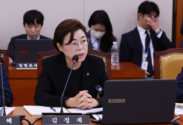 국회 국토교통위원회 소속 국민의힘 김정재 의원 [사진=연합뉴스]