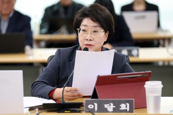 경기도 국정감사 [출처=이달희의원 SNS]