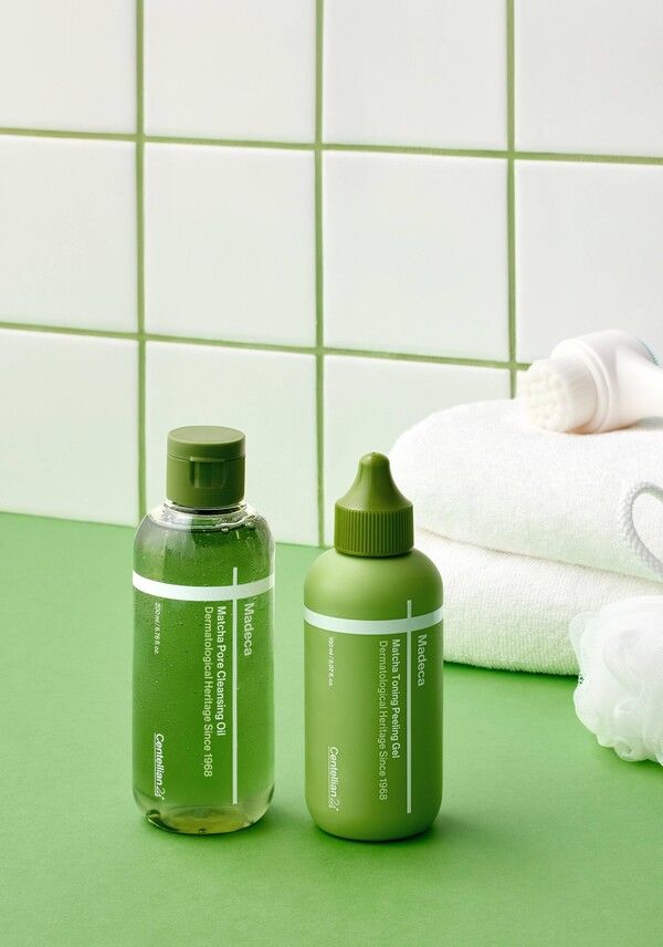 마데카 말차 클린징 2종 [사진=동국제약]