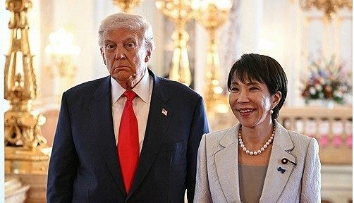 트럼프 대통령과 다카이치 총리 [사진=도쿄 AFP/연합뉴스]