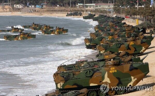 한미합동훈련 현장 [사진=연합뉴스]