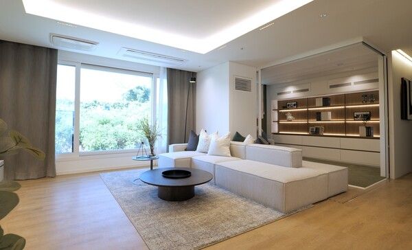 PC목업 주택 세대 내부 사진 [사진=GS건설]