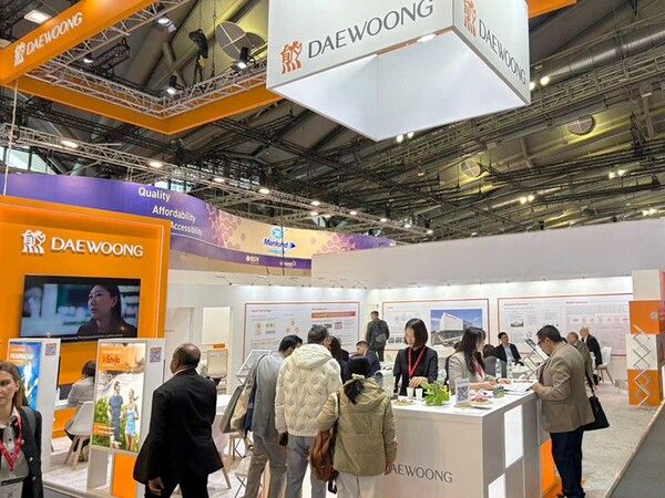 CPHI 2025, 대웅제약 부스 전경 [사진=대웅제약]