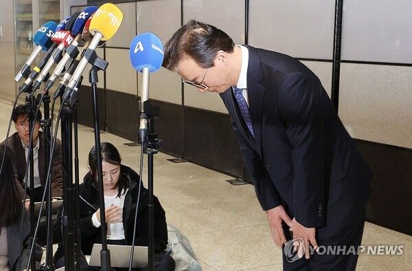 전재수 전 해양수산부 장관이 11일 통일교 금품수수 의혹으로 사퇴하면서 내년 지방선거에서 부산시장 판세가 요동치고 있다 [사진=연합뉴스]