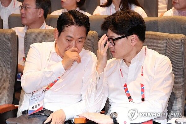 국민의힘 전현직 당 대표간 패권 경쟁이 격화되고 있다 [사진=연합뉴스]