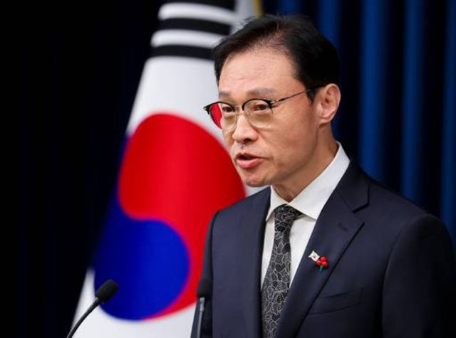 이규연 홍보소통수석이 24일 '종교유착 문제를 거침없이 정리할 생각'이라고 밝혔다. 사진은 이규연 수석이 지난 3일 용산 대통령실에서 이날 진행된 이재명 대통령과 5부 요인 오찬 간담회 관련 브리핑. [사진=연합뉴스]