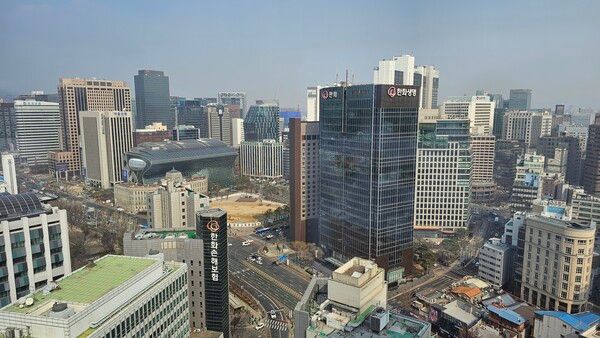 대기업 빌딩이 모여있는 서울 도심 [사진=연합뉴스]