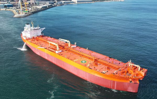 153,000 DWT 셔틀 유조선. 사진은 기사와 무관. [사진=HD현대중공업]