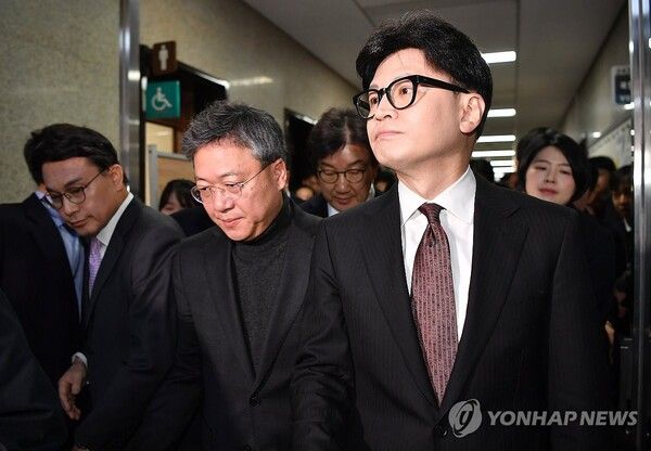 한동훈 전 대표가 정치 복귀를 예고했다 [사진=연합뉴스]