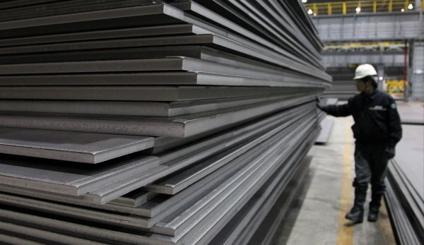 선박 건조에 쓰이는 후판 제품. [사진=현대제철]