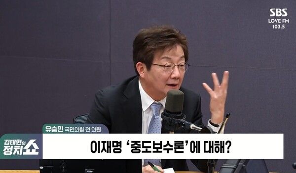 유승민 국민의힘 전 의원 [사진= SBS 김태현의 정치쇼 갈무리]