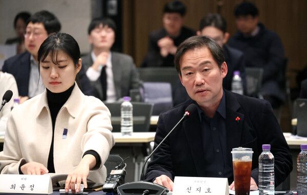 신지호 민간 부위원장이 13일 오후 서울 마포구 중소기업DMC타워에서 열린 제11차 청년정책조정위원회에 참석해 발언하고 있다. 2023.12.13 [사진=연합뉴스]