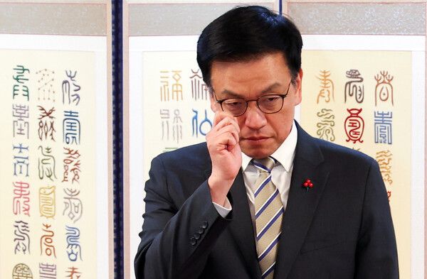 최상목 대통령 권한대행 부총리 겸 기획재정부 장관이 31일 정부서울청사에서 열린 재외공관장 신임장 수여식에 참석하고 있다. 2025.1.31 [대통령실통신사진기자단] [사진=연합뉴스]