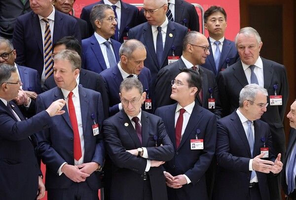 중국발전포럼에 참석한 이재용 삼성전자 회장 [사진=로이터/연합뉴스]