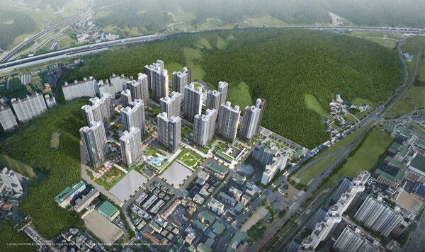 고양 더샵포레나 조감도 [사진=포스코이앤시]