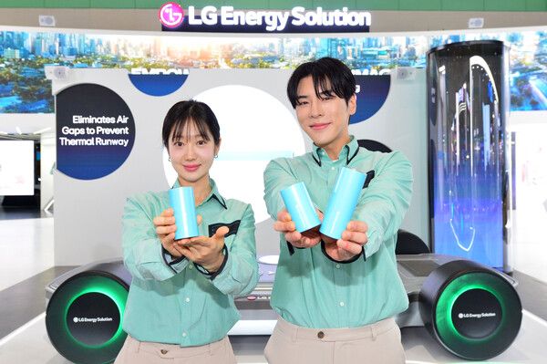 5일 LG에너지솔루션이 국내 최대 배터리 산업 전문 전시회 ‘인터배터리(INTERBATTERY) 2025’에 참가했다. [사진=LG에너지솔루션]