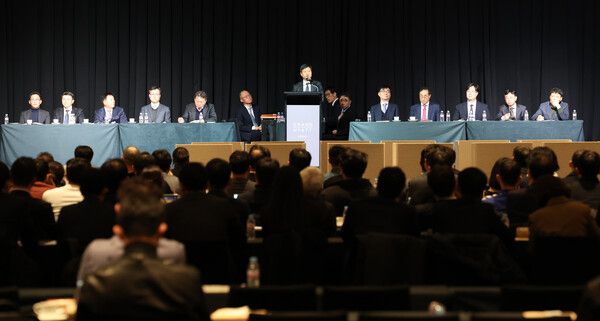 고려아연 임시 주주총회 [사진=연합뉴스]