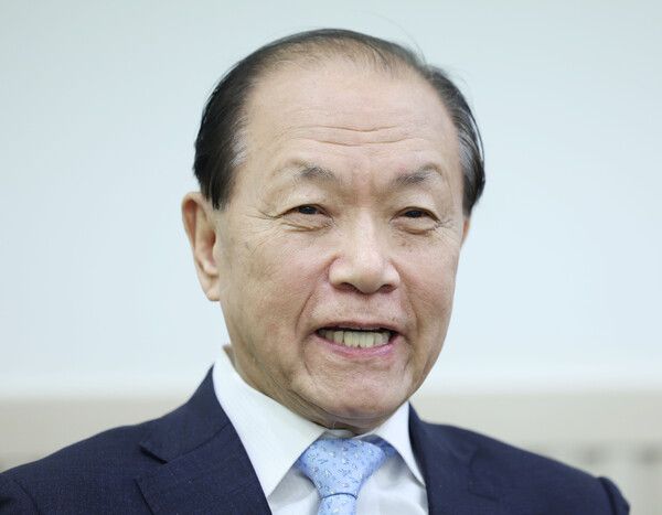 황우여 국민의힘 대선경선 선관위원장은 한덕수 권한대행의 추대론은 계획에 없다고 밝혔다. [사진=연합뉴스]