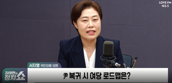 서지영 국민의힘&nbsp;