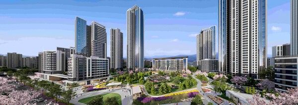 장위8 공공재개발 단지 투시도 [사진=삼성물산 건설부문]