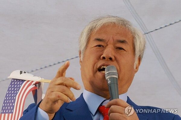 전광훈 목사가 대선 출마를 시사했다 [사진=연합뉴스]