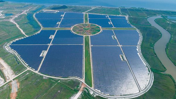 솔라시도 태양광발전소 [사진=BS그룹]