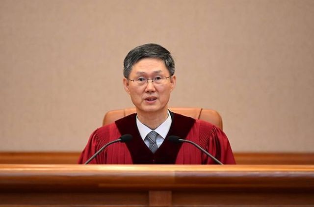 문형배 헌법재판소장이 4일 오전 11시22분 