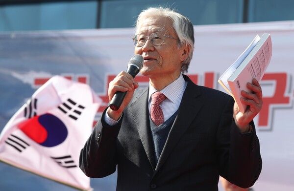 조갑제 조갑제닷컴 대표는 8일 라디오에 출연해 국민의힘은 이번 조기대선에 후보를 내지 않아야 한다고 주장했다. [사진=연합뉴스]