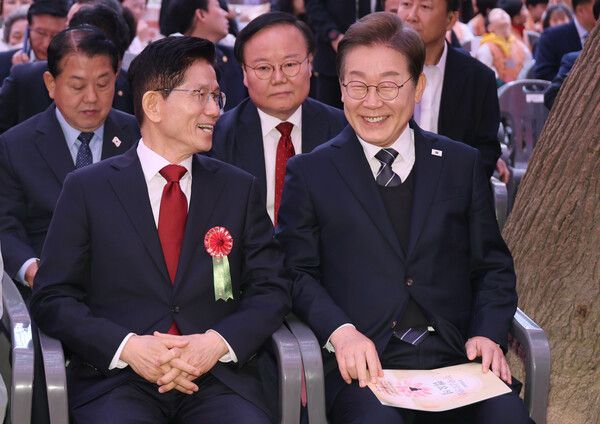 21대 대선은&nbsp;거대 양당 후보 모두가 전직 경기도지사 출신으로 첫 경기도지사 출신 대통령 탄생에 대한 기대감이 커지고 있다. [사진=연합뉴스]