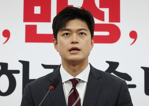 국민의힘 김용태 비대위원장은&nbsp; 11일 의원총회가 취소된 것에 대해 