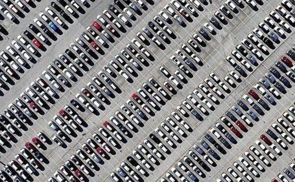 미국 볼티모어항에 주차된 수입 자동차 [사진=AFP/연합뉴스]