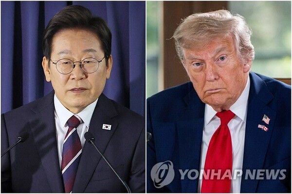 이재명 대통령과 트럼프 대통령 [사진=연합뉴스]
