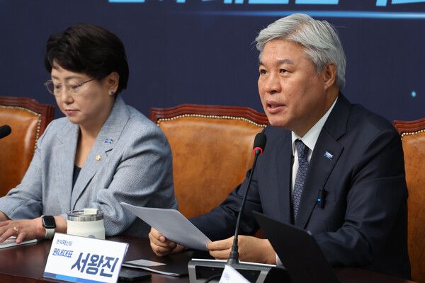 서왕진 조국혁신당 원내대표는 정부의 법무부 인선에 대해 