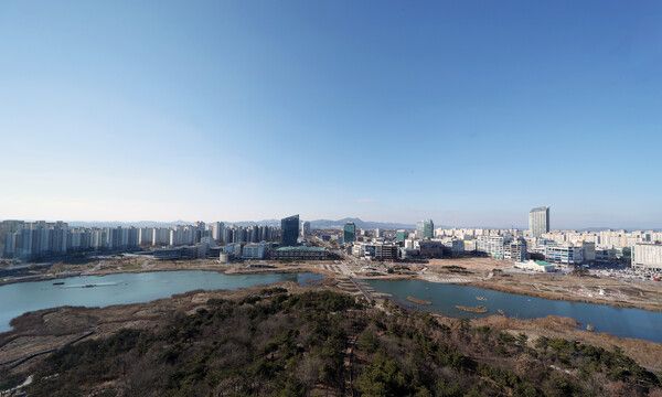 나주 빛가람동 일대 광주-전남혁신도시 전경 [사진=연합뉴스]