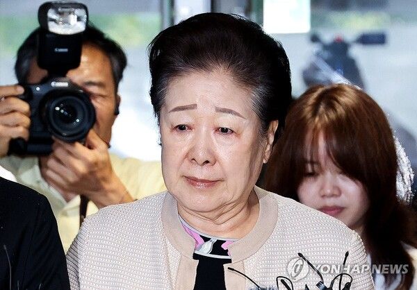 한학자 통일교 총재 [사진=연합뉴스]