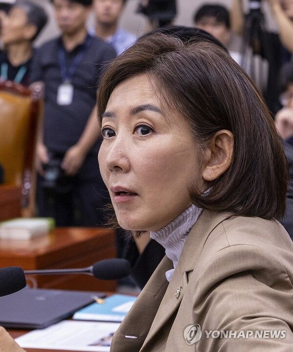 나경원 국민의힘 의원 모습이다. [사진=연합뉴스]