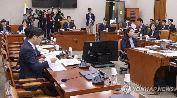 23일 국회에서 열린 법제사법위원회 법안심사 1소위가 열리고 있다. [사진=연합뉴스]