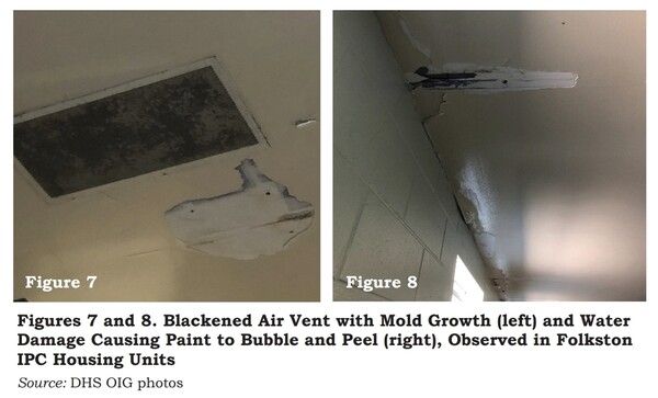 한국인 구금된 미국 이민 당국 시설 내부 [사진=연합뉴스]