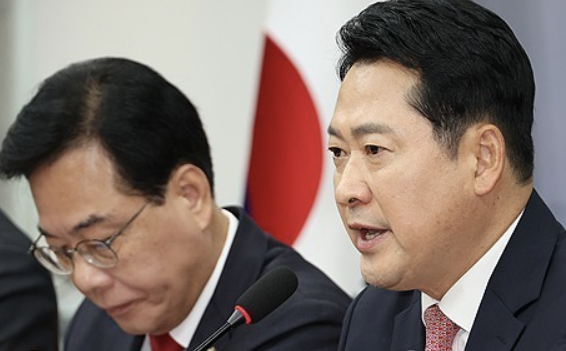 장동혁 당대표가 발언하고 있다. [사진=연합뉴스]