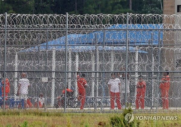 이민세관단속국(ICE) 구금시설 모습 [사진=연합뉴스]