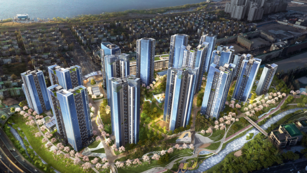 래미안 트리니원 조감도 [사진=삼성물산]