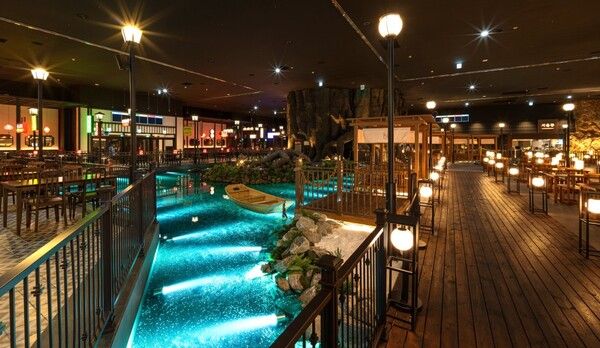 글로우서울이 기획한 인스파이어 오아시스 고메빌리지.사진=대우건설