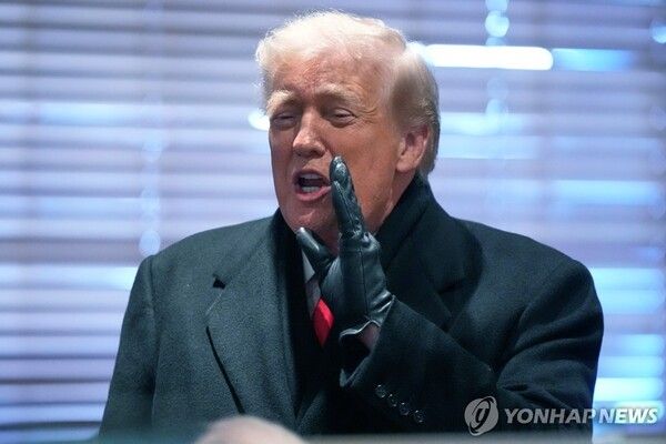 트럼프 대통령이 