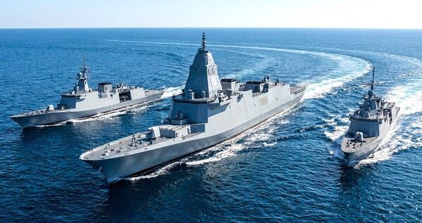 신 방산 소재를 적용한 차세대 함정 가상 이미지 / 사진=포스코