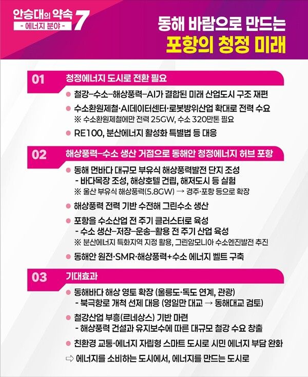 사진=안승대 포항시장 출마 예정자