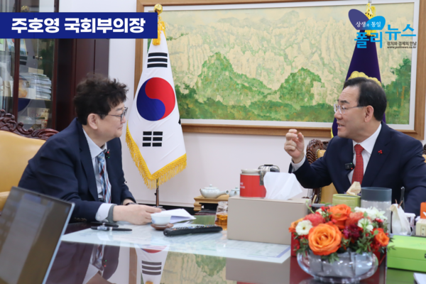 주호영 국회부의장은 2일 폴리뉴스 김능구 대표와 진행한 2026 지방선거 후보 인터뷰에서&nbsp;