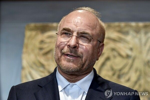 갈리바프 의장 [사진=EPA=연합뉴스]