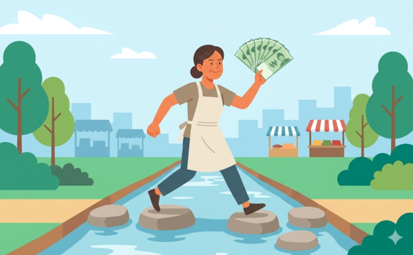 이재명 정부가 '한국금융 대전환'을 목표로 생산적 금융과 포용금융 정책을 추진하는 가운데, 카카오뱅크와 새마을금고 사례가 금융 접근성과 자금 흐름을 바꾼 국내 대표 실행 모델로 부각되고 있다. [이미지=나노바나나 편집]