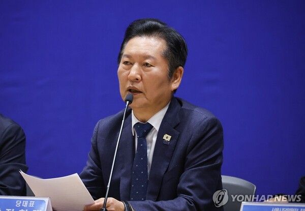 더불어민주당 정청래 대표가 30일 서울 여의도 국회에서 열린 최고위원회의에서 발언하고 있다. 2026.3.30 [사진=연합뉴스]